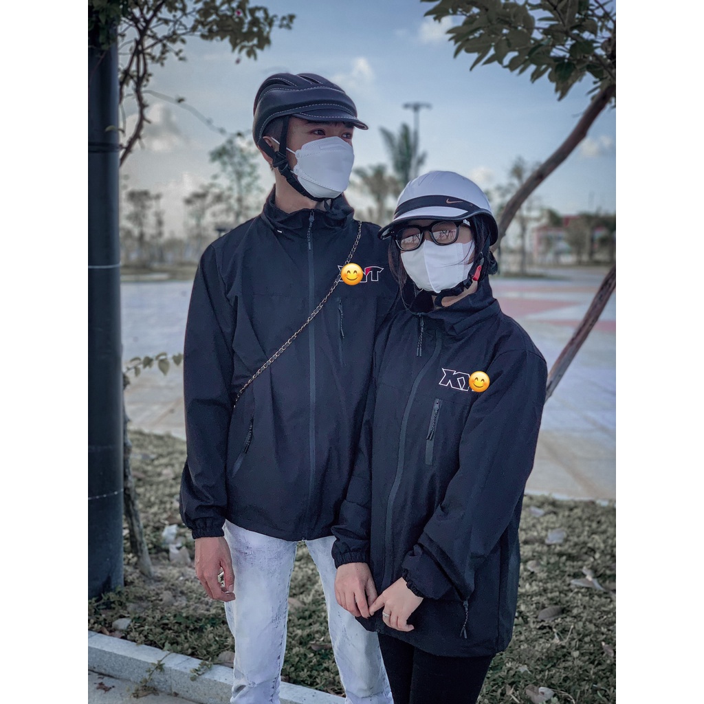 Áo khoác dù Ka Y Tê chống mưa nhẹ