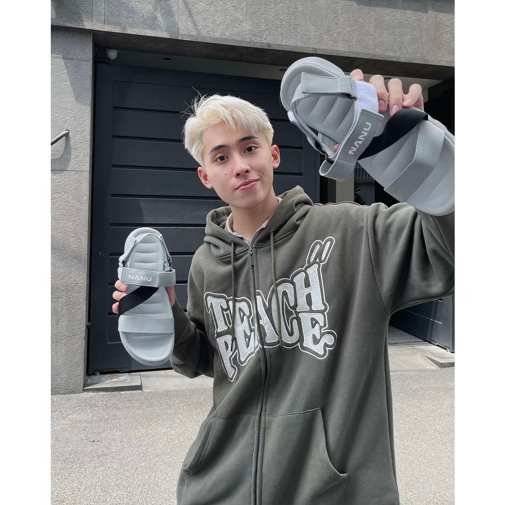 Giày Sandal Nam Nữ Quai Chéo Nanu 12