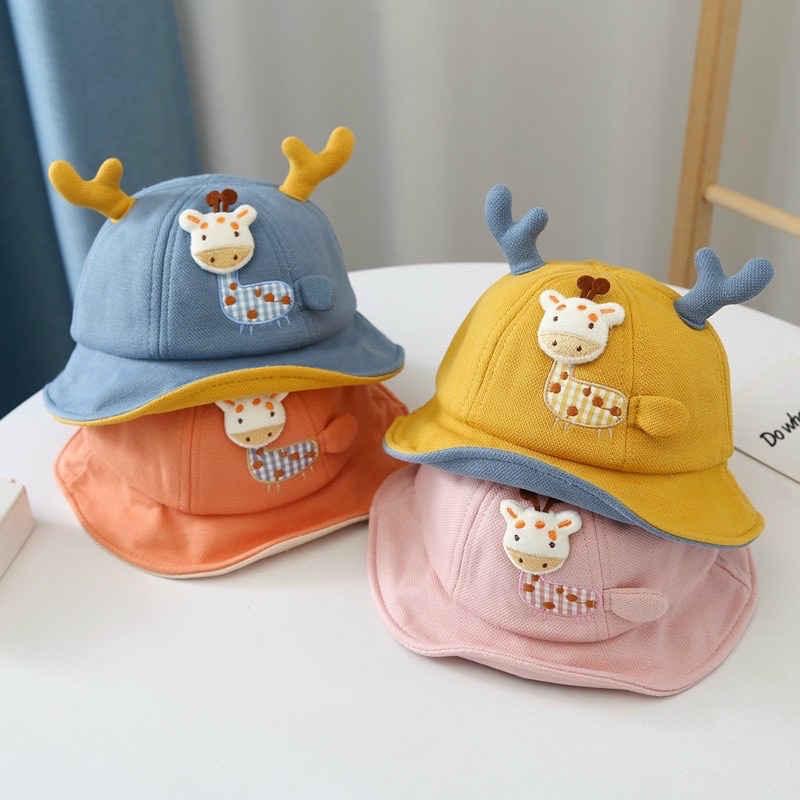 Mũ sừng hươu cao cổ cho bé