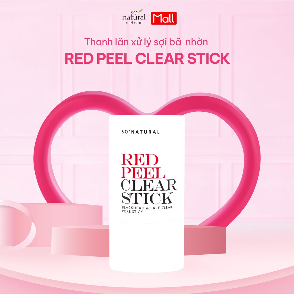 Thanh Lăn Mụn Đậu Đen Se Khít Lỗ Chân Lông Red Peel Clear Stick