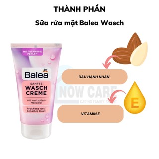 [Nội Địa Đức] Sữa rửa mặt Balea Wasch 150ml nội địa Đức