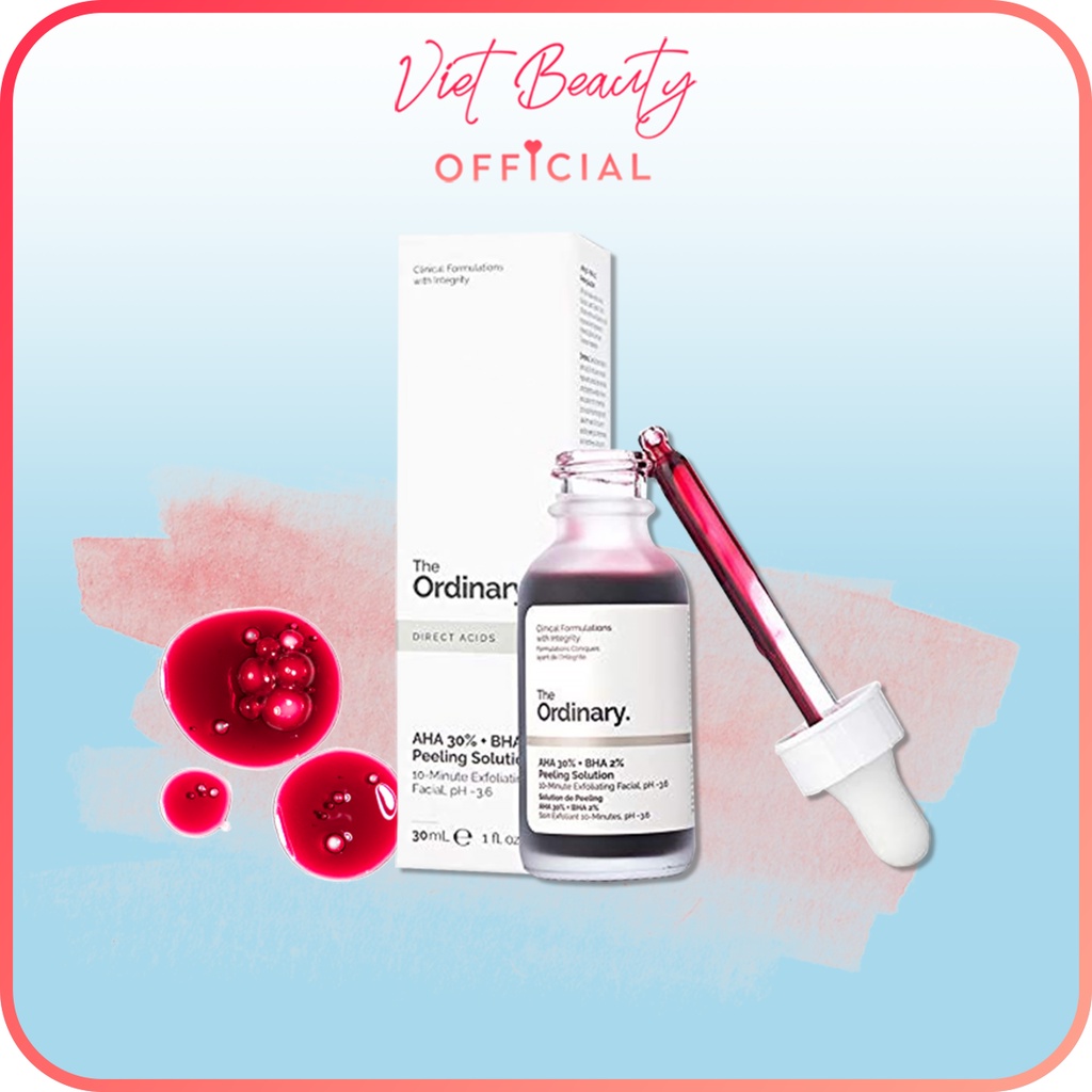 Serum AHA 30% + BHA 2% Tẩy da The Ordinary