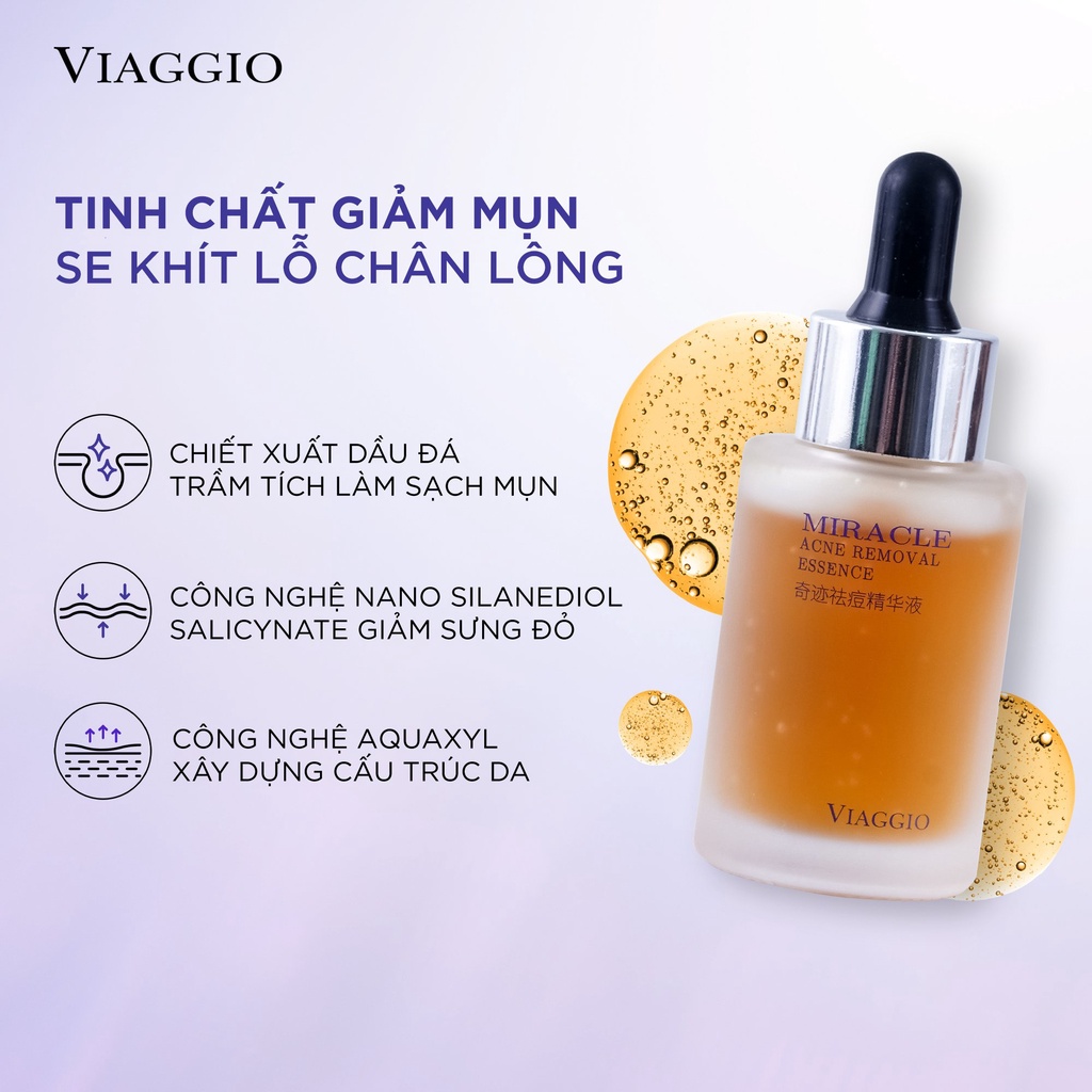 Serum Sạch Mụn Ngừa Thâm Viaggio 30ml