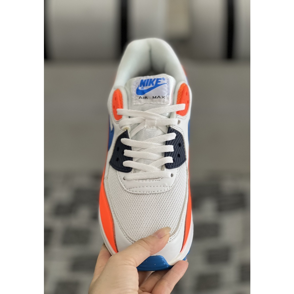 Ảnh thật giày thể thao đế hơi nike airmax 90 nam full box