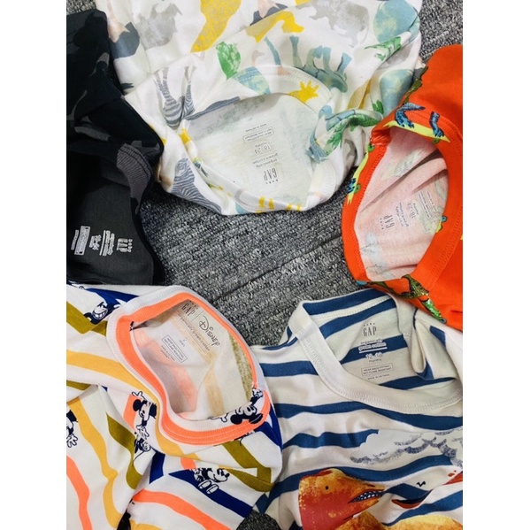 Áo thun bé trai hoạ tiết siêu yêu sz 1-6Y satsunkid