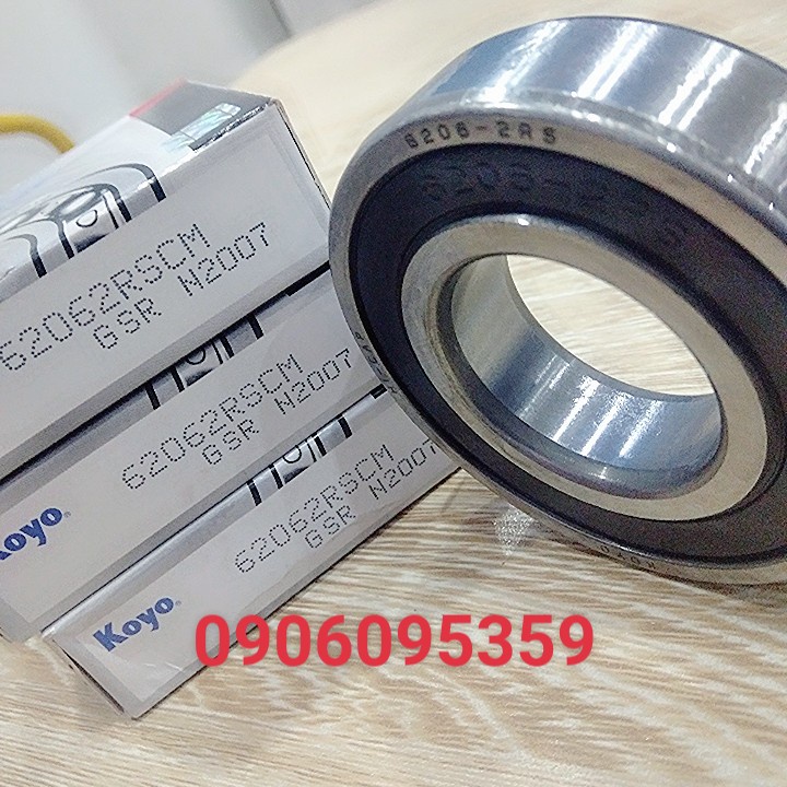 KOYO 6206-2RSCM VÒNG BI BẠC ĐẠN CHẤT LƯỢNG CAO