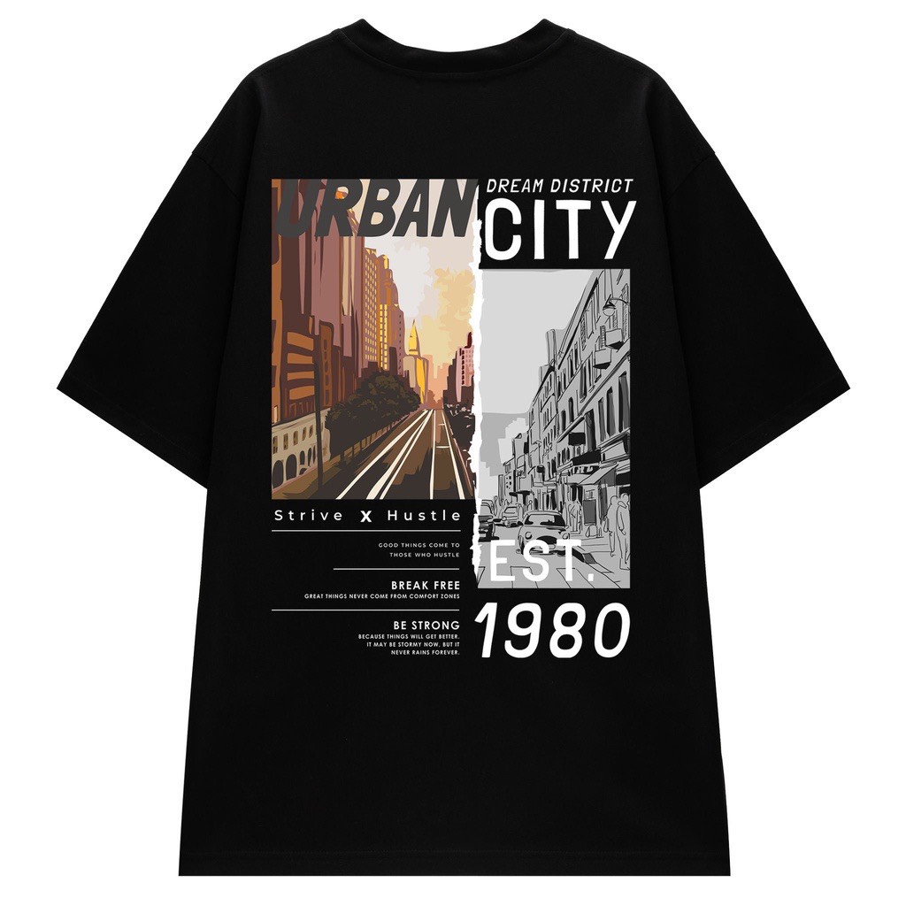 Áo thun Local Brand City1980 Something AT Urban