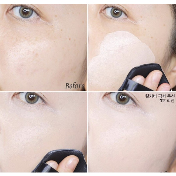 Set Phấn Nước CLIO Kill Cover Fixer Cushion 15g*2