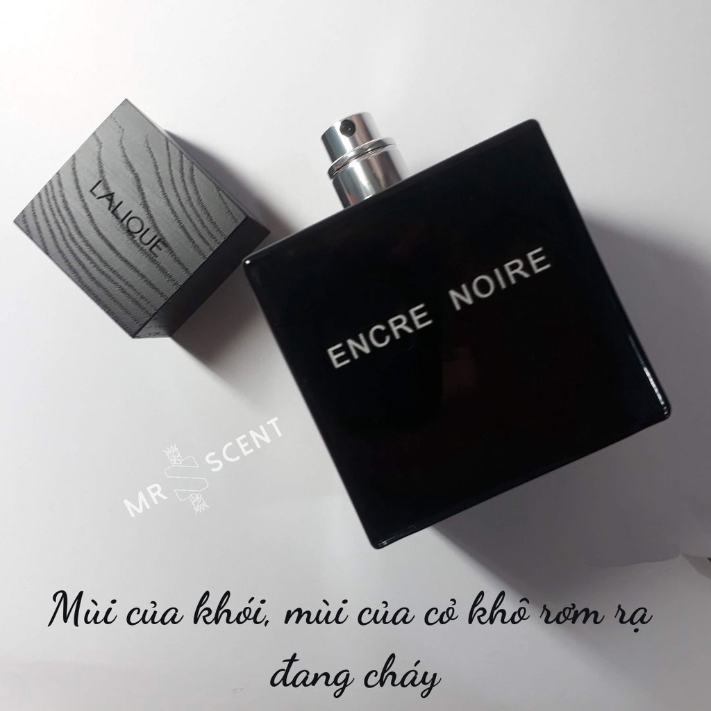 Nước hoa ENCRE NOIRE, nước hoa nam, mùi hương gỗ khô khốc, tối đen, sâu thẳm. Cực kỳ độc đáo