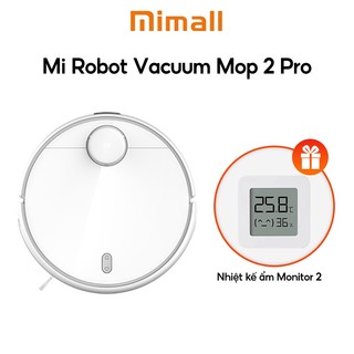 Robot hút bụi Xiaomi Vacuum Mop 2 Pro 10.000 lần rung/phút, lau nhà nhanh sạch vượt trội