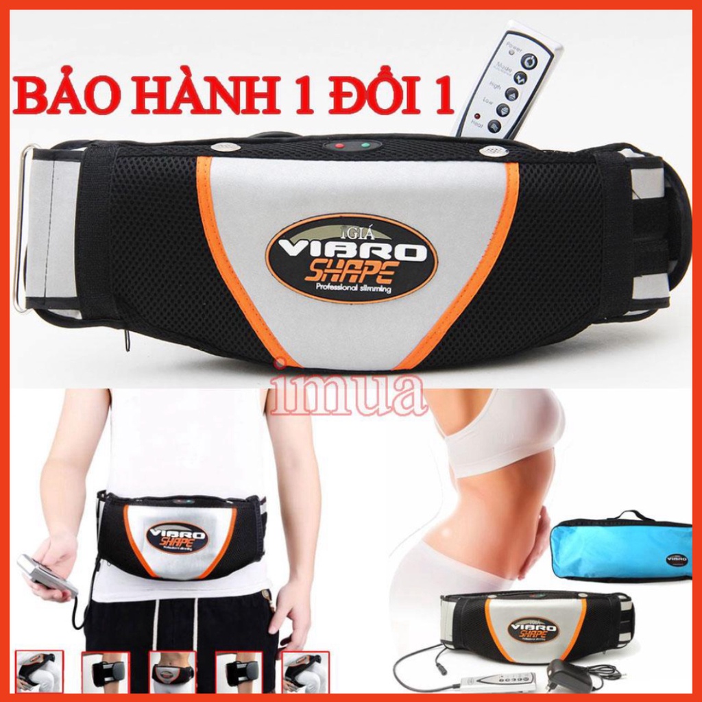 Đai Rung Giảm Mỡ Bụng - Máy Massage Rung Giảm Mỡ Toàn Thân Hiệu Quả