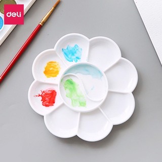 Khay hoa pha màu, khay pha sơn vẽ nail, bát vẽ nail