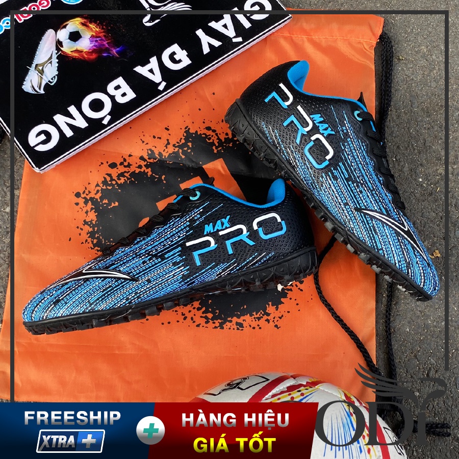 Giày đá banh size 33 đến 44 sân cỏ nhân tạo màu đen, Giày đá bóng nam, trẻ em đẹp đủ size 33-34-35-36-37-38 đến 44 Godi