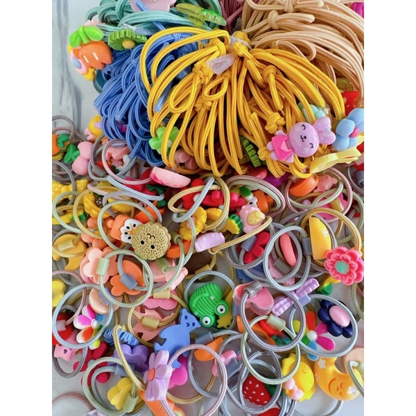 Dây buộc tóc icon hình thú siêu xinh