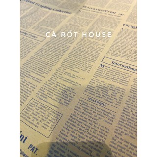 Giấy gói quà vintage