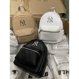 Balo nữ - Balo Mini MLB Diamond Đen Trắng Hàng Trung Cao Cấp