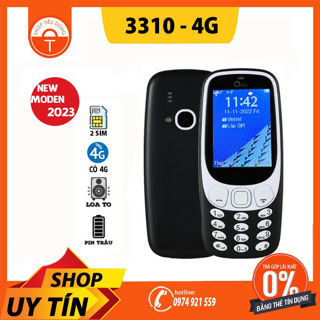 ⚡️ ĐIỆN THOẠI 3310 2 SIM 2 SÓNG ONLINE