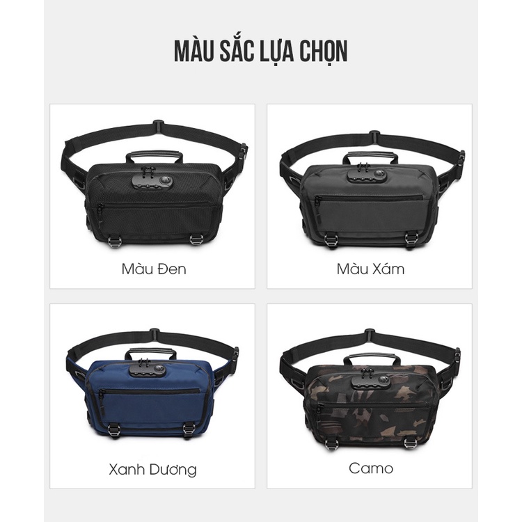 ZÓNG® Túi Đeo Hông/ Đeo Chéo OZUKO 9257