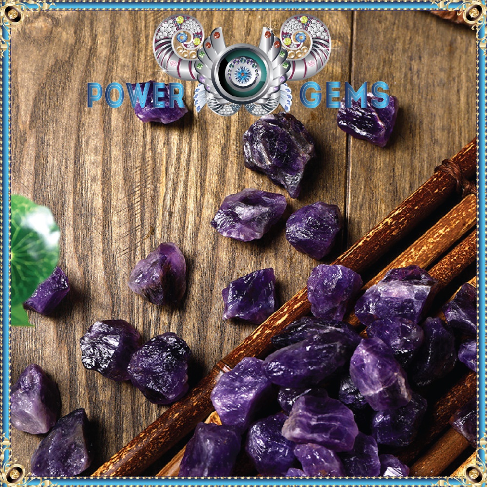 Đá Thach Anh Tím Thô (Amethyst) - Hòn đá của trí tuệ