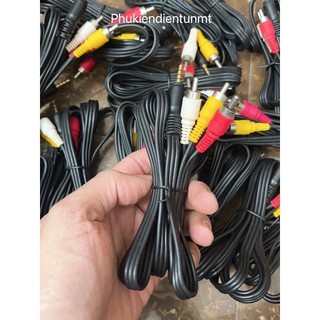 Dây rắc 3.5 ra 3 đầu AV ( bông sen )