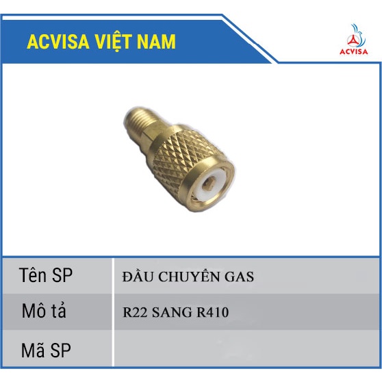 Đầu Chuyển Dây Gas R22 Sang R410/ 410 Sang R22