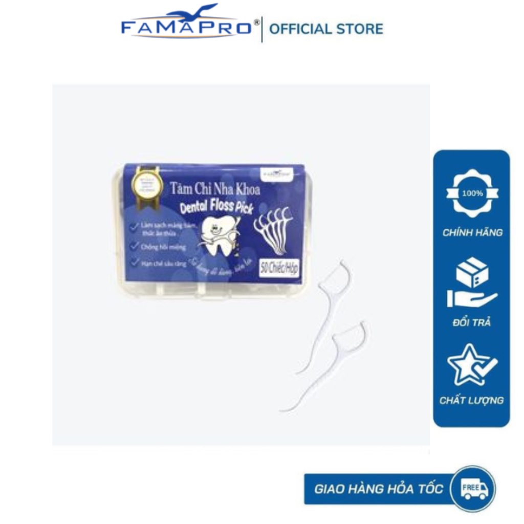[Combo 2]Tăm Chỉ nha khoa Famapro Cao cấp
