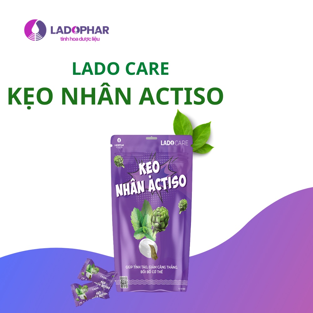 LADO CARE KẸO NHÂN ACTISÔ