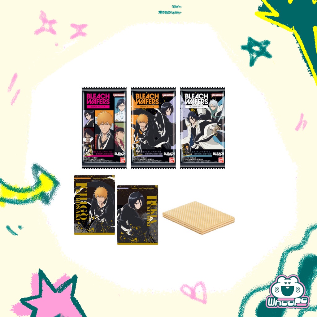 Gói thẻ nhân phẩm kèm bánh BLEACH