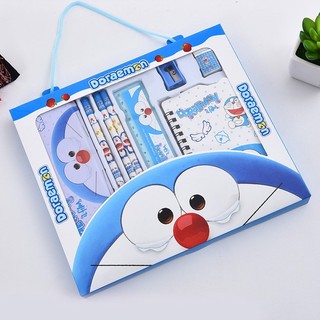 bộ dụng cụ đồ dùng học tập 8 món cho bé