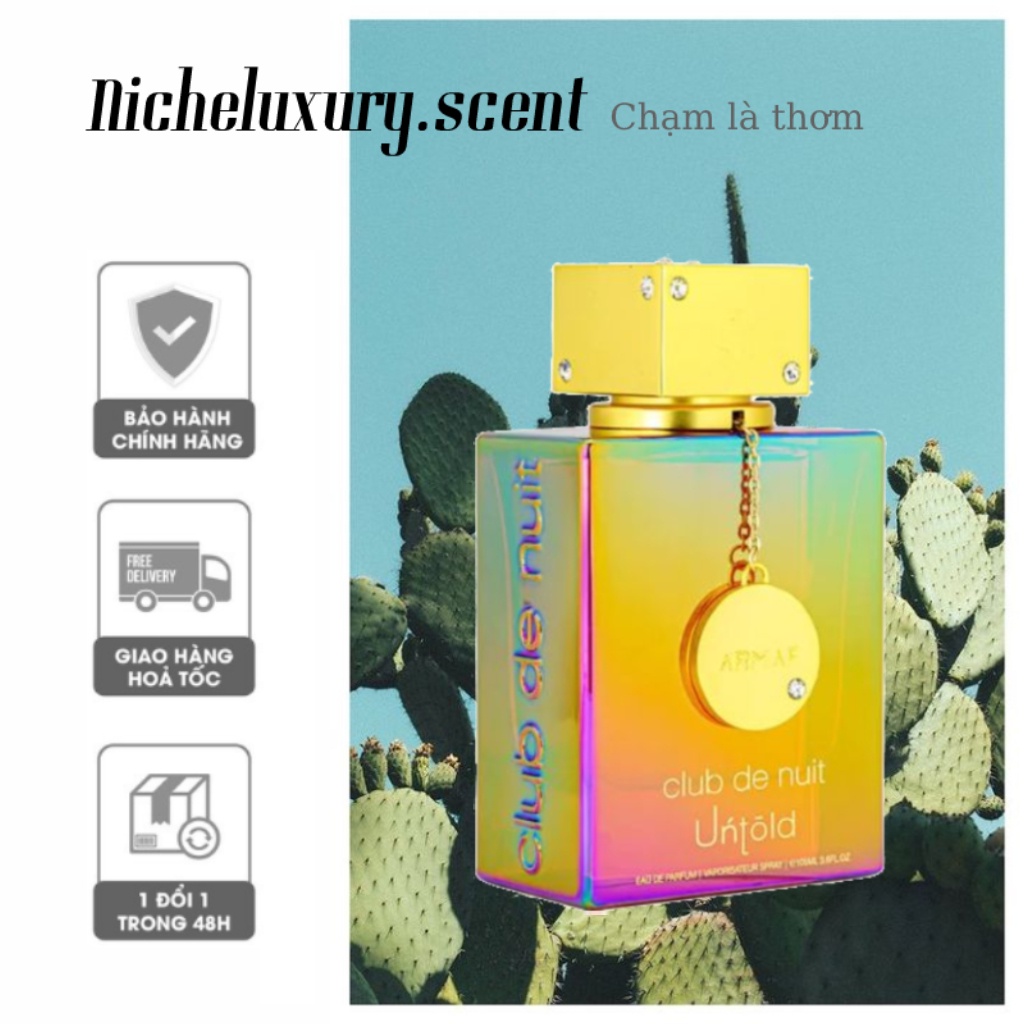 🅽🅸🅲🅷🅴 - Nước hoa Chính HãngArmaf Club de Nuit - Untold EDP 10ml