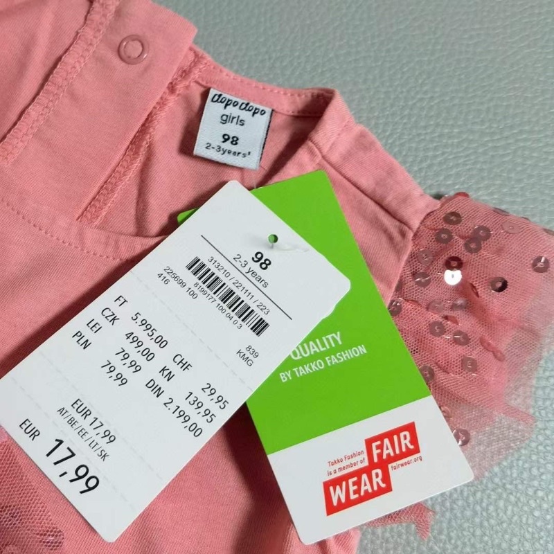 Váy Disney hồng bé gái