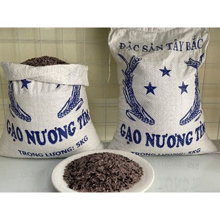 Gạo nương tím đặc sản vùng cao tây bắc của người H'mong bao 10kg