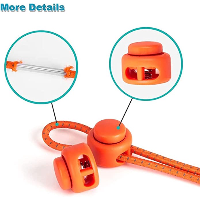 1  cao su co giãn thể thao - hickies lacing system cho người lớn và trẻ em, đủ màu, dài 100cm