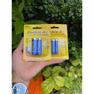 (Vỉ 2 viên) Pin AA - AAA Double A Super Alkaline