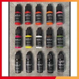 Mực phun xăm thẩm mỹ bám nhanh bong đậm Fantalips 10 ML