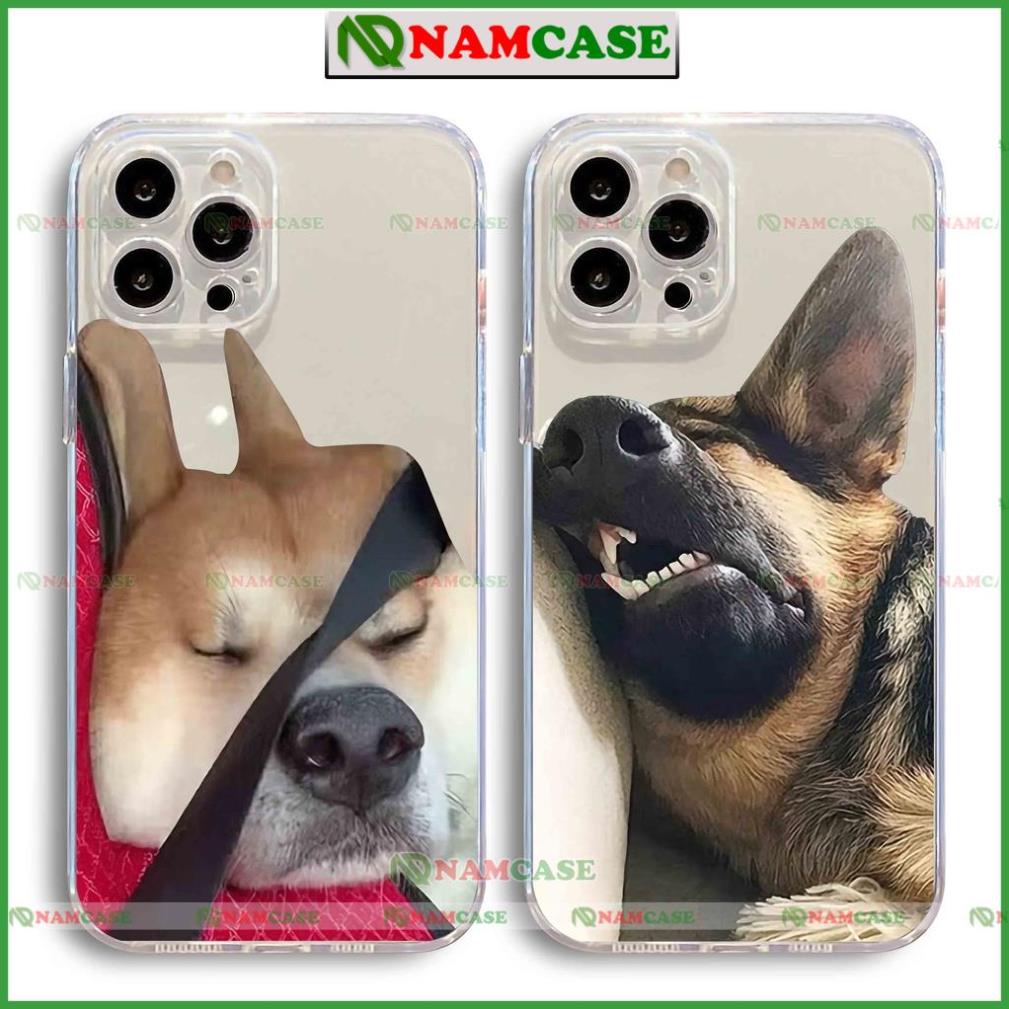 Ốp lưng iphone cặp đôi hoạt hình độc lạ chó mèo ngộ nghĩnh dễ thương đẹp cho ip 6/6s/7/8/X/XS/11/12/13/14 Pro Plus Max