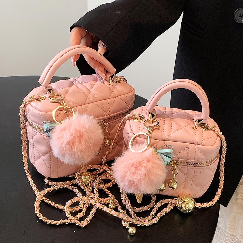 IELGY Túi Đeo Chéo Dây Xích Hình Thoi Nhỏ Đơn Giản Thời Trang Mùa Hè Dành Cho Bạn Nữ