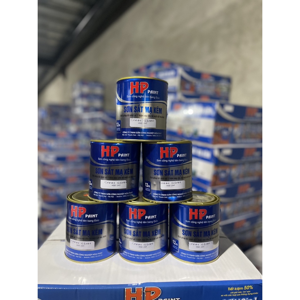 Sơn sắt mạ kẽm Hòa Phát - 3 Lít