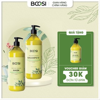 Bộ dầu gội và mặt nạ tóc Bcosi chăm sóc tóc và da đầu 1000ml