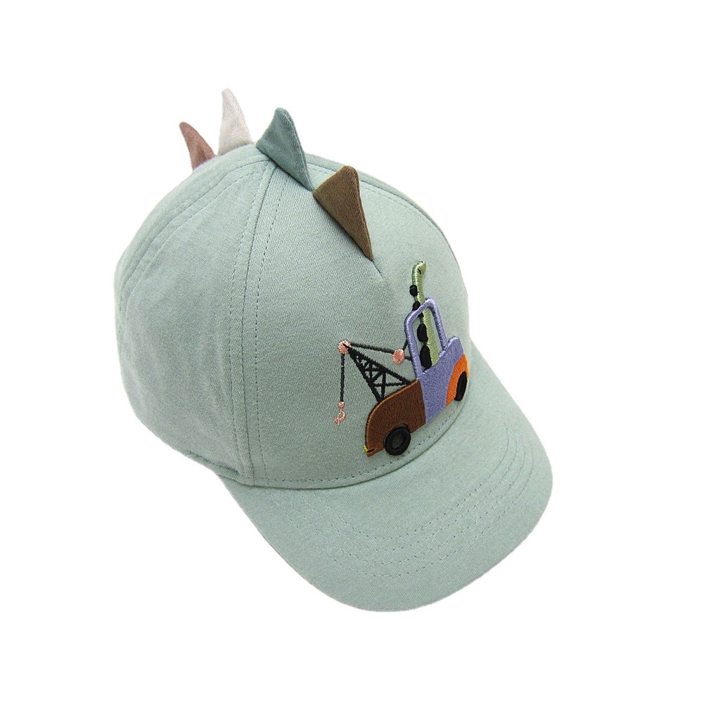 Mũ lưỡi trai Miller bé trai màu xanh ô tô