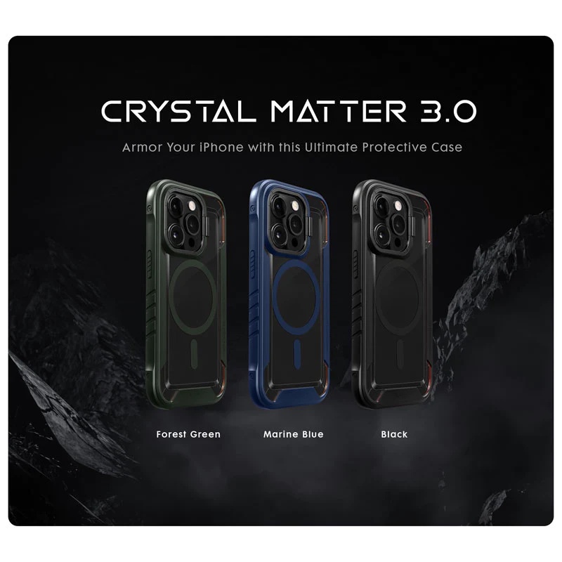 Ốp Lưng Dành Cho IPhone 14 Series LAUT CRYSTAL MATTER 3.0 khung nhựa TPU siêu chống sốc cho máy - Hàng chính hãng