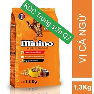 Thức ăn mèo minino tuna 1.3kg