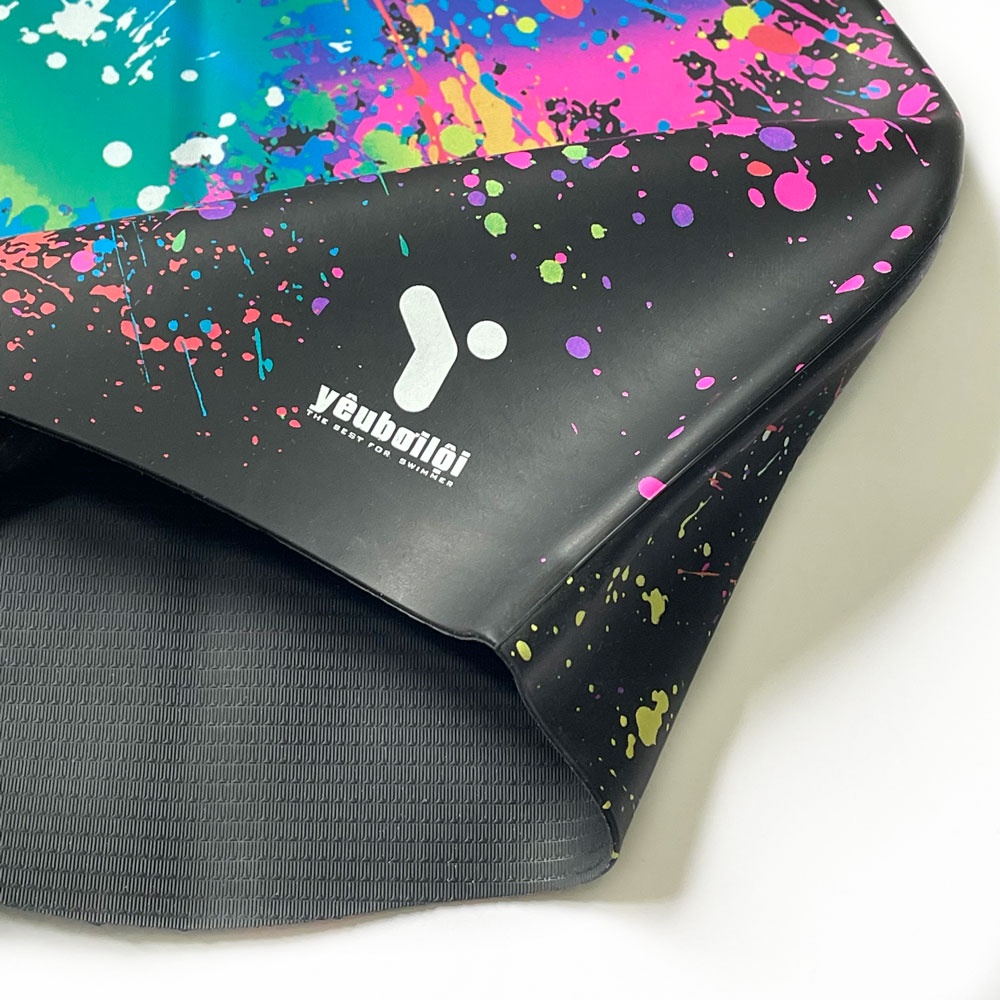 Mũ Bơi Silicone YBL2301 Spray Colors