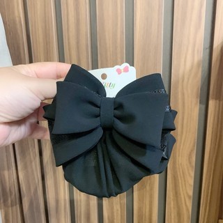 Kẹp búi tóc lưới Thái cho phụ nữ tuổi trung niên , Búi tóc công sở kiểu tiếp viên cho nữ