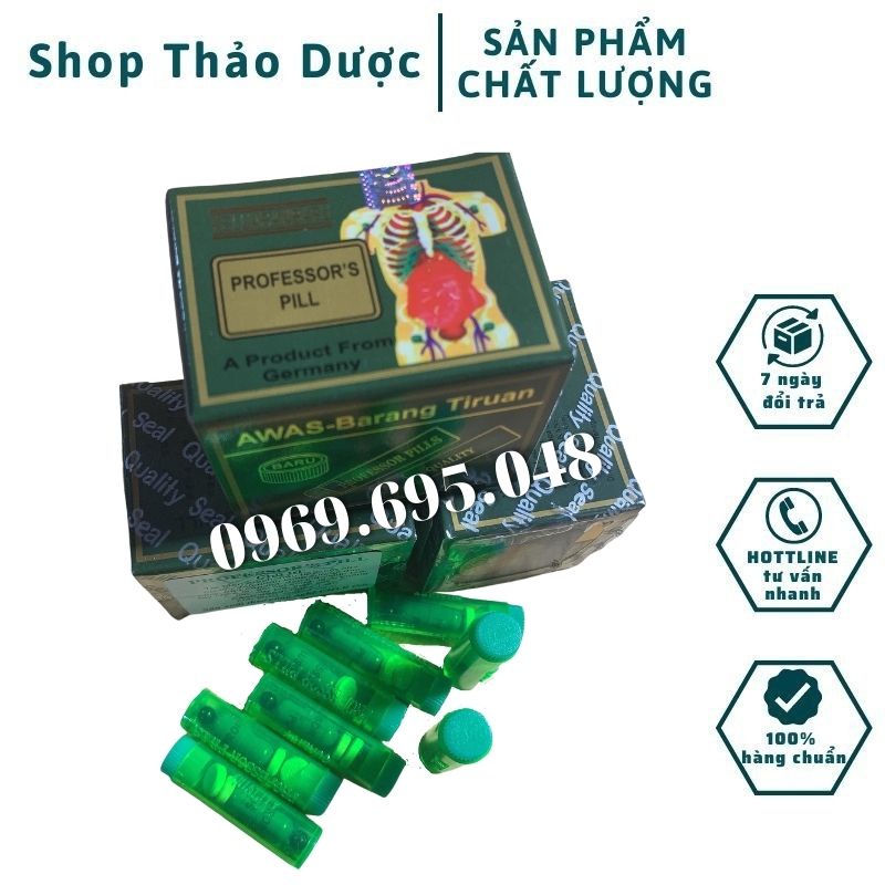 Viên Khớp Xanh Malaysia - Professor's Pill Keluaran Baru Hộp 20 Tuýp -hỗ Trợ Xương Khớp