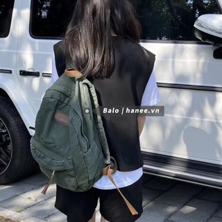Balo Đi Học Basic Nam Nữ Chất Liệu Canvas Thô BL07