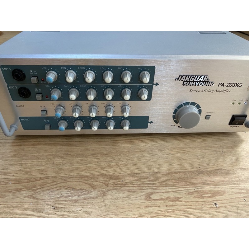 Amply karaoke, âm ly nghe nhạc JARGUAR SUHYOUNG PA-203XG 8 sò 12 sò, amplifier JARGUAR