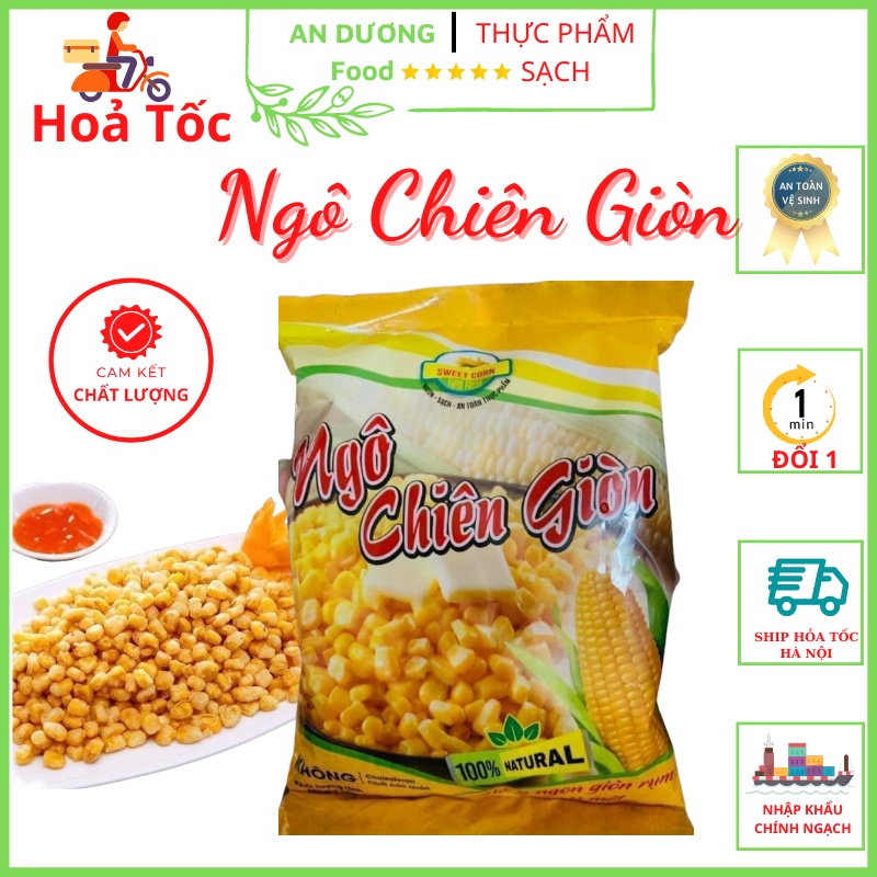 Ngô Chiên Bơ Giòn Thơm Ngon 500g