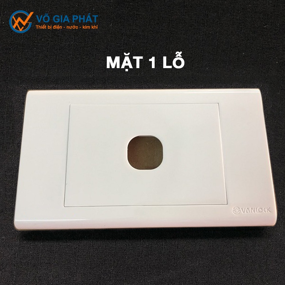 Mặt hạt công tắc Sino - Mặt 1-2-3-4-5-6 lỗ