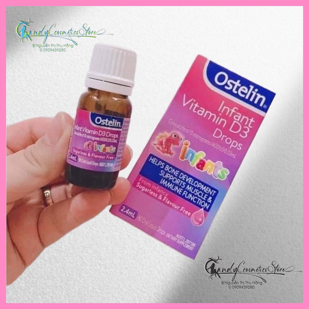 Vitamin D3 Ostelin Liquid 20ml